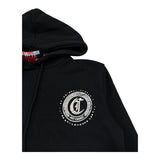 Just Cavalli Felpa Chiusa con Cappuccio Tinta Unita per Bambina JBP26132FE NERO JUST CAVALLI 