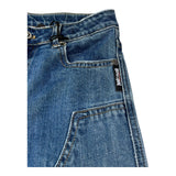 Just Cavalli Jeans Tinta Unita con Girovita Regolabile per Bambino JBP26173JE BLU JUST CAVALLI 
