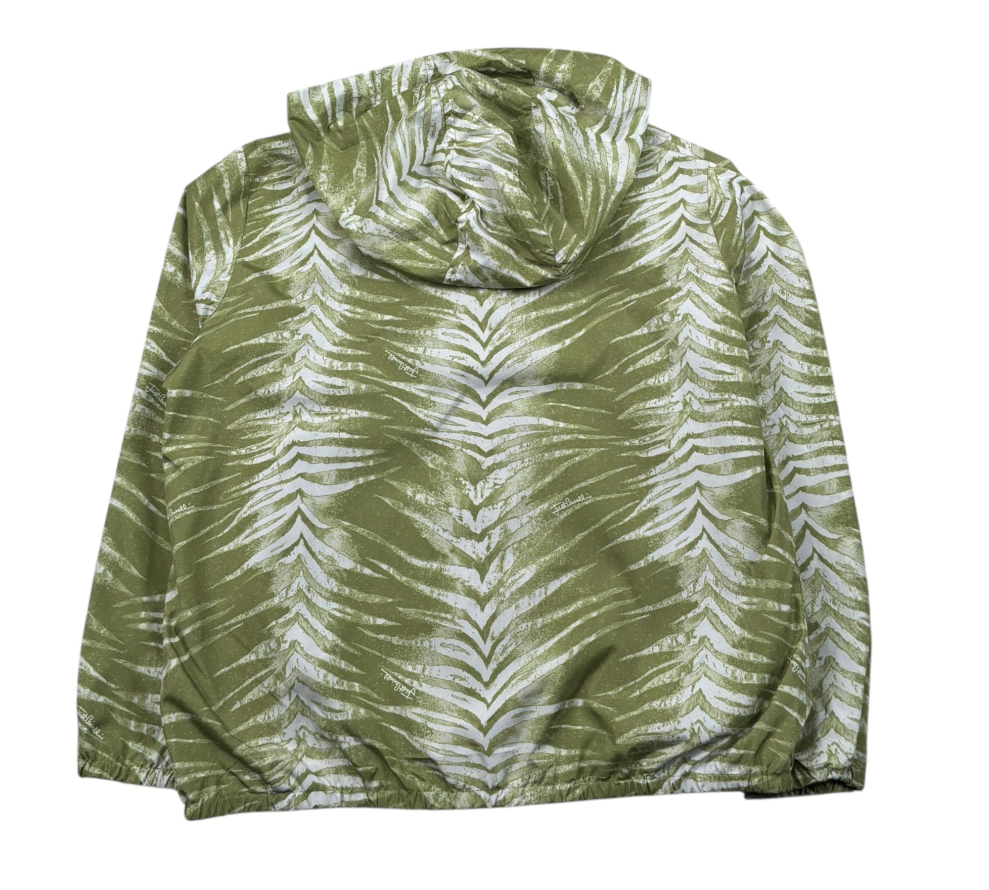 Just Cavalli Giubbino Tinta Unita con Cappuccio per Bambino JBP26182KW VERDE JUST CAVALLI 