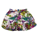 Just Cavalli Short tinta unita con Stampa In Contrasto Bianco per Bambina JFBE001 BIANCO JUST CAVALLI 