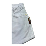 Just Cavalli Short Tinta Unita con Girovita Regolabile per Bambina JGP26044SH BIANCO JUST CAVALLI 