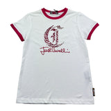 Just Cavalli T-Shirt Girocollo Tinta Unita con Stampe per Bambino JGP26054TS BIANCO JUST CAVALLI 