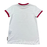 Just Cavalli T-Shirt Girocollo Tinta Unita con Stampe per Bambino JGP26054TS BIANCO JUST CAVALLI 