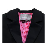 Just Cavalli Giacca Modello Crop Tinta Unita per Bambina JGP26059GC NERO JUST CAVALLI 