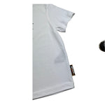 Just Cavalli T-Shirt Girocollo Tinta Unia con Brillantini per Bambina JGP26076TS BIANCO JUST CAVALLI 