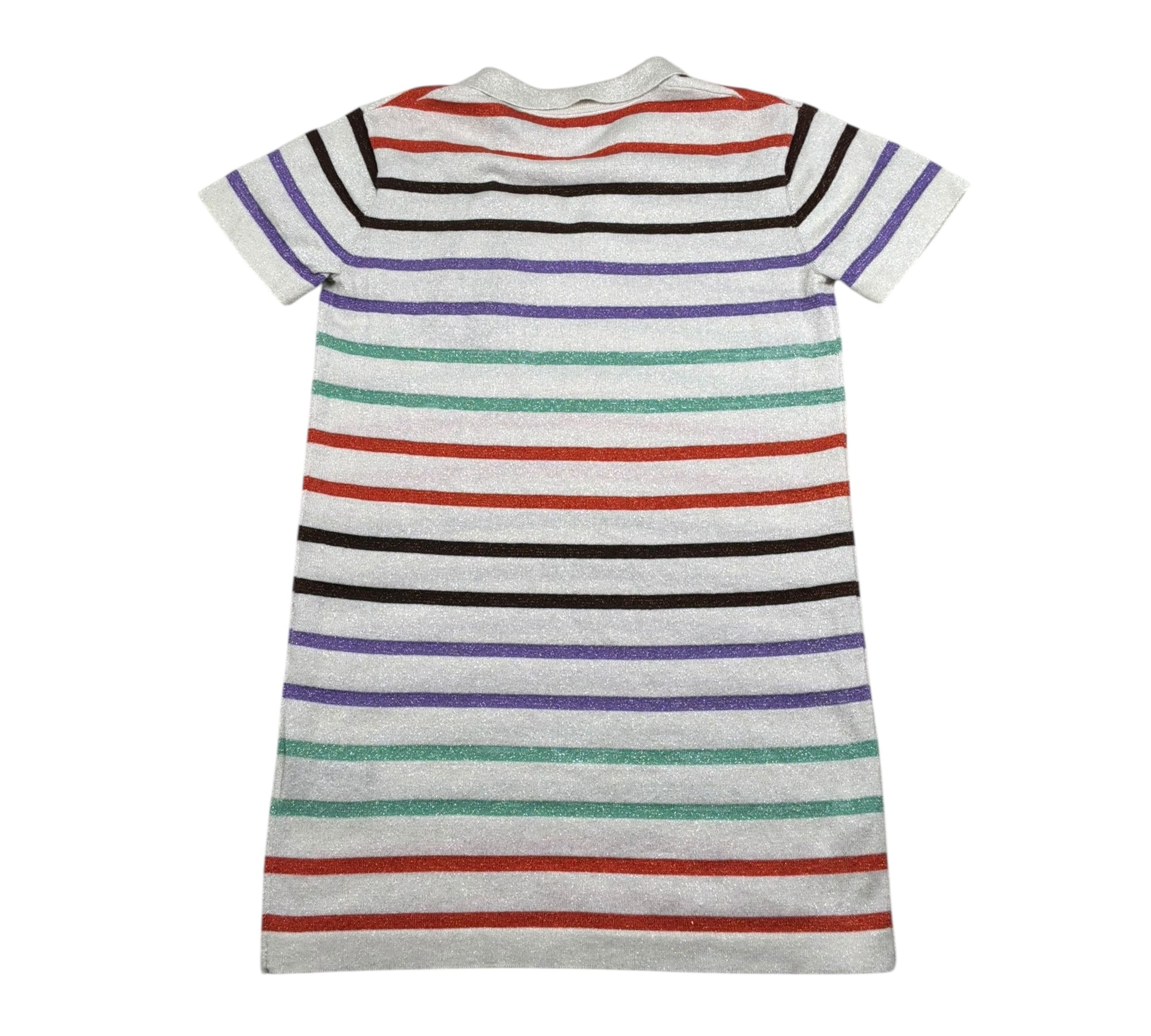 Just Cavalli Abito Mezza Manica Fantasia A Righe per Bambina JGP26079VE PANNA JUST CAVALLI 
