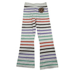 Just Cavalli Pantalone Modello Zampa Fantasia A Righe per Bambina JGP26087PA PANNA JUST CAVALLI 
