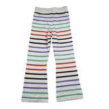 Just Cavalli Pantalone Modello Zampa Fantasia A Righe per Bambina JGP26087PA PANNA JUST CAVALLI 