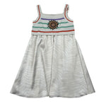 Just Cavalli Abito Bretelline Tinta Unita per Bambina JGP26097VE BEIGE JUST CAVALLI 