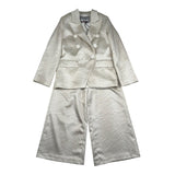 Just Cavalli Completo 2 Pezzi Giacca-Pantalone Tinta Unita per Bambina JGP26142JP BEIGE JUST CAVALLI 