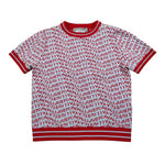 Just Cavalli T-Shirt Girocollo Stampa Fantasia Logo per Bambina JGP26153TS BIANCO JUST CAVALLI 
