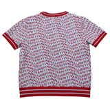 Just Cavalli T-Shirt Girocollo Stampa Fantasia Logo per Bambina JGP26153TS BIANCO JUST CAVALLI 