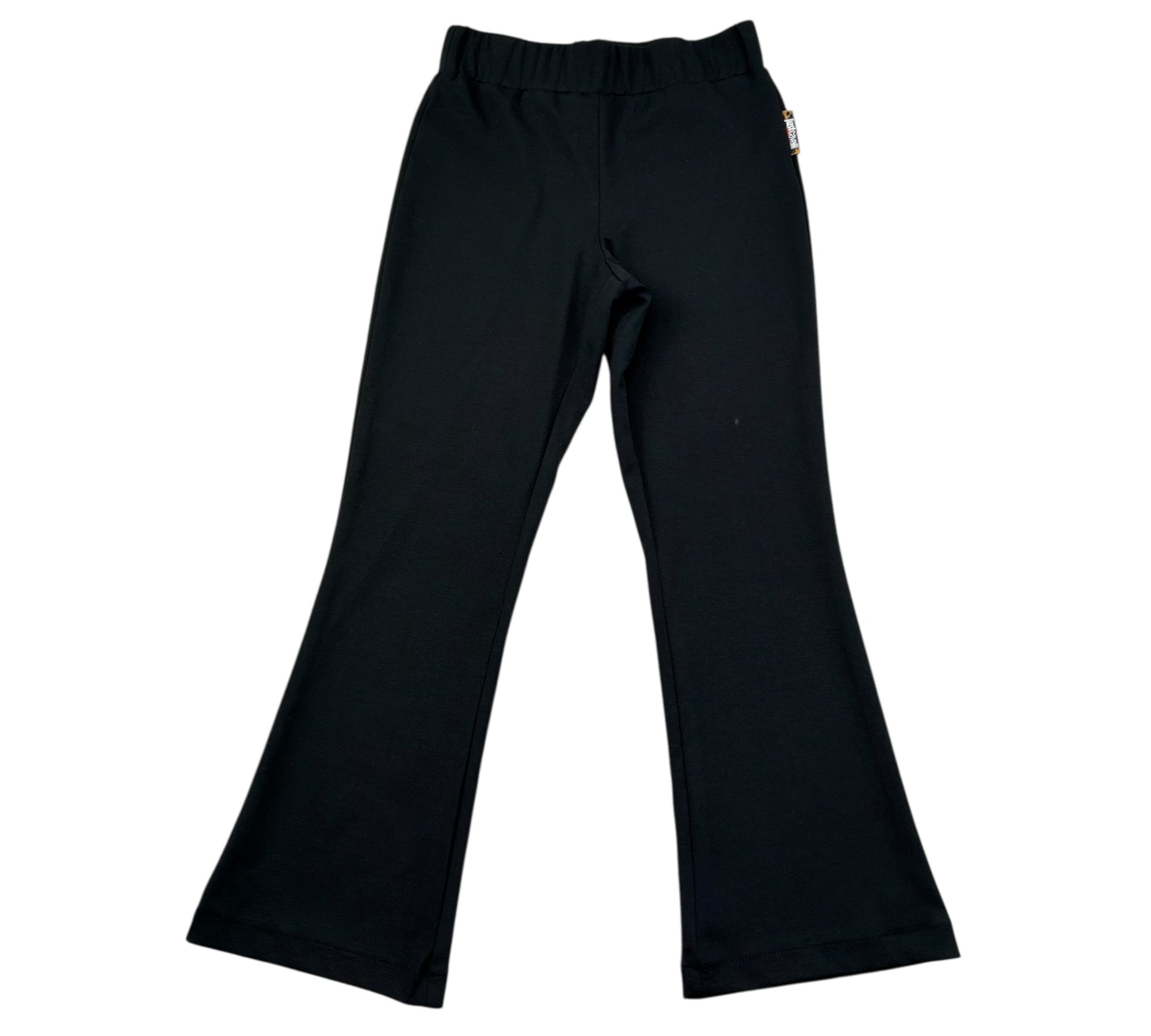 Just Cavalli Pantalone Tinta Unita Modello Zampa per Bambina JGP26170PA NERO JUST CAVALLI 