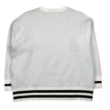 Just Cavalli Maglia Girocollo Tinta Unita con Stampa per Bambina JGP26180MA BIANCO JUST CAVALLI 