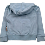 Just Cavalli Felpa con Zip E Cappuccio Tinta Unita per Neonata JIP26031FE AZZURRO JUST CAVALLI 