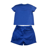Just Cavalli Completo 2 Pezzi T-Shirt-Bermuda per Neonato JIP26044CJ COBALTO JUST CAVALLI 