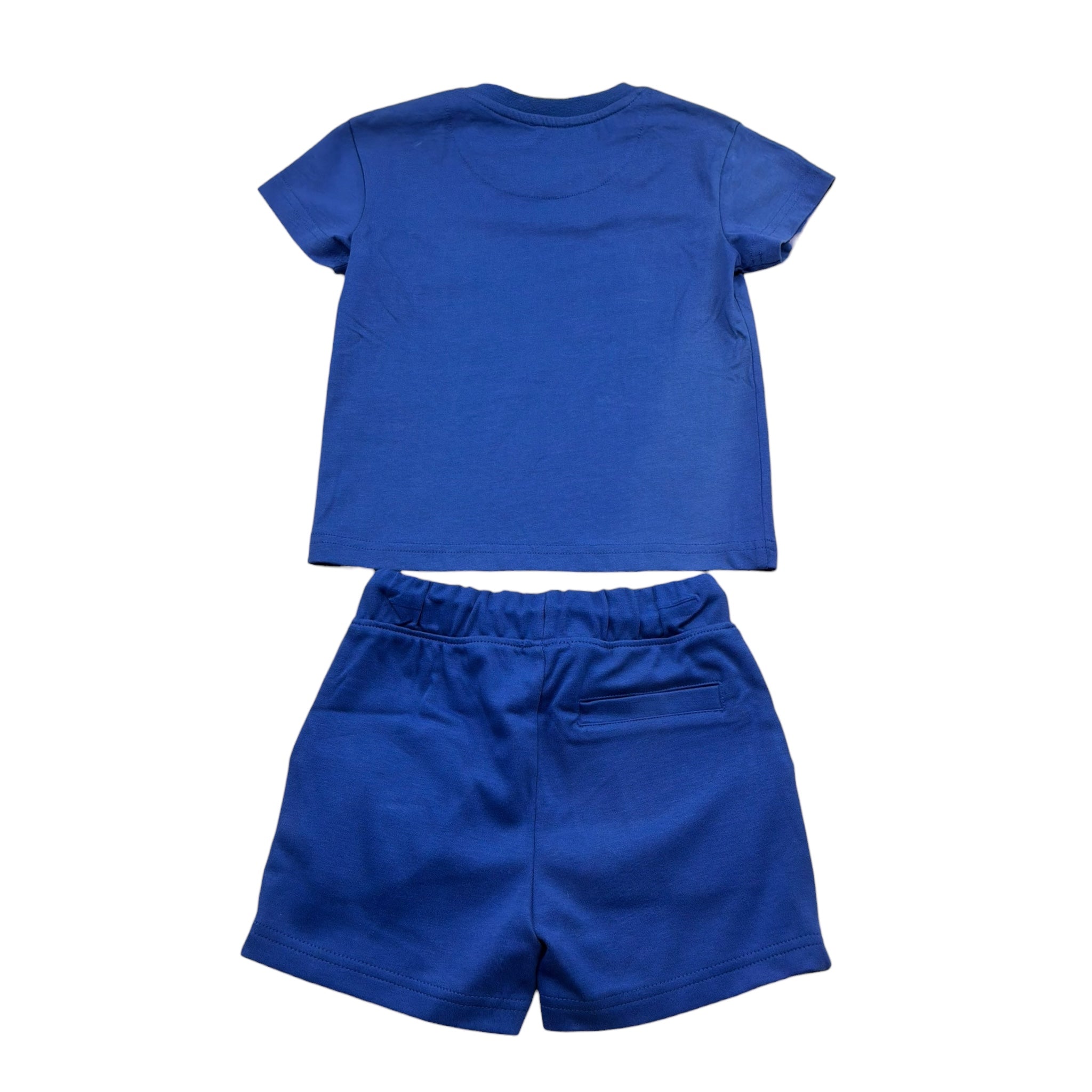 Just Cavalli Completo 2 Pezzi T-Shirt-Bermuda per Neonato JIP26044CJ COBALTO JUST CAVALLI 