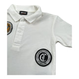 Just Cavalli Polo Mezza Manica Tinta Unita  per Neonato JIP26087PO BIANCO JUST CAVALLI 