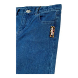 Just Cavalli Jeans Tinta Unita Modello Zampa per Neonata JIP26127JE BLU JUST CAVALLI 