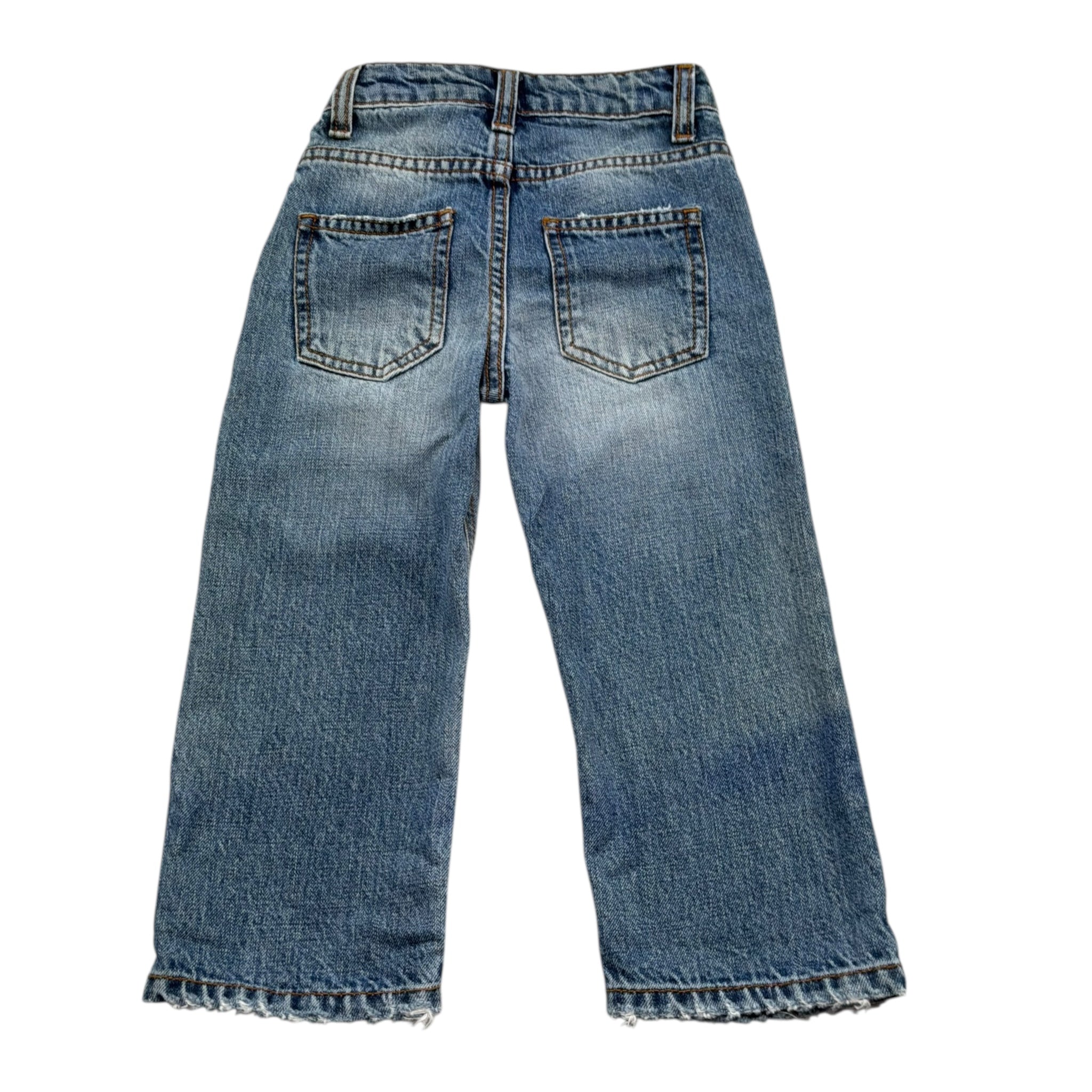 Just Cavalli Jeans Tinta Unita con Strappi per Neonato JIP26138JE BLU JUST CAVALLI 