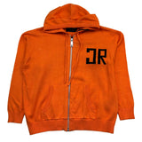 John Richmond Maglia con Zip E Cappuccio Tinta Unita per Bambino RBP26016MA ARANCIONE JOHN RICHMOND 