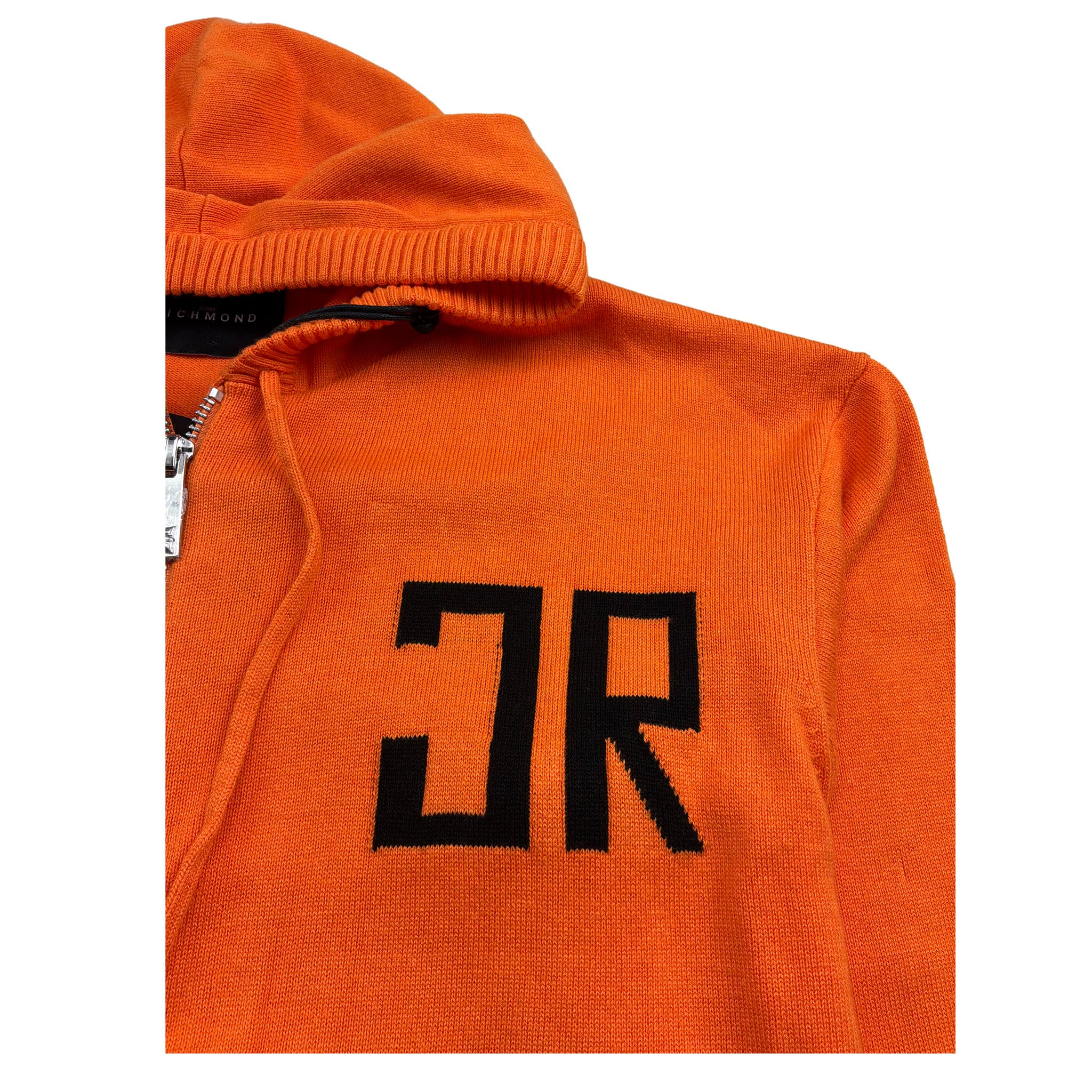 John Richmond Maglia con Zip E Cappuccio Tinta Unita per Bambino RBP26016MA ARANCIONE JOHN RICHMOND 