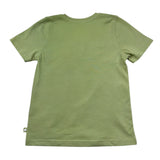 K-Way T-Shirt Girocollo Tinta Unita con Stampa per Bambino K11711W VERDE K-WAY 