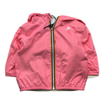 K-Way Giubbino Tinta Unita con Zip E Cappuccio per Neonata K2132MW ROSA K-WAY 