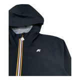 K-Way Giubbino Tinta Unita con Cappuccio per Bambino K21371W NERO K-WAY 