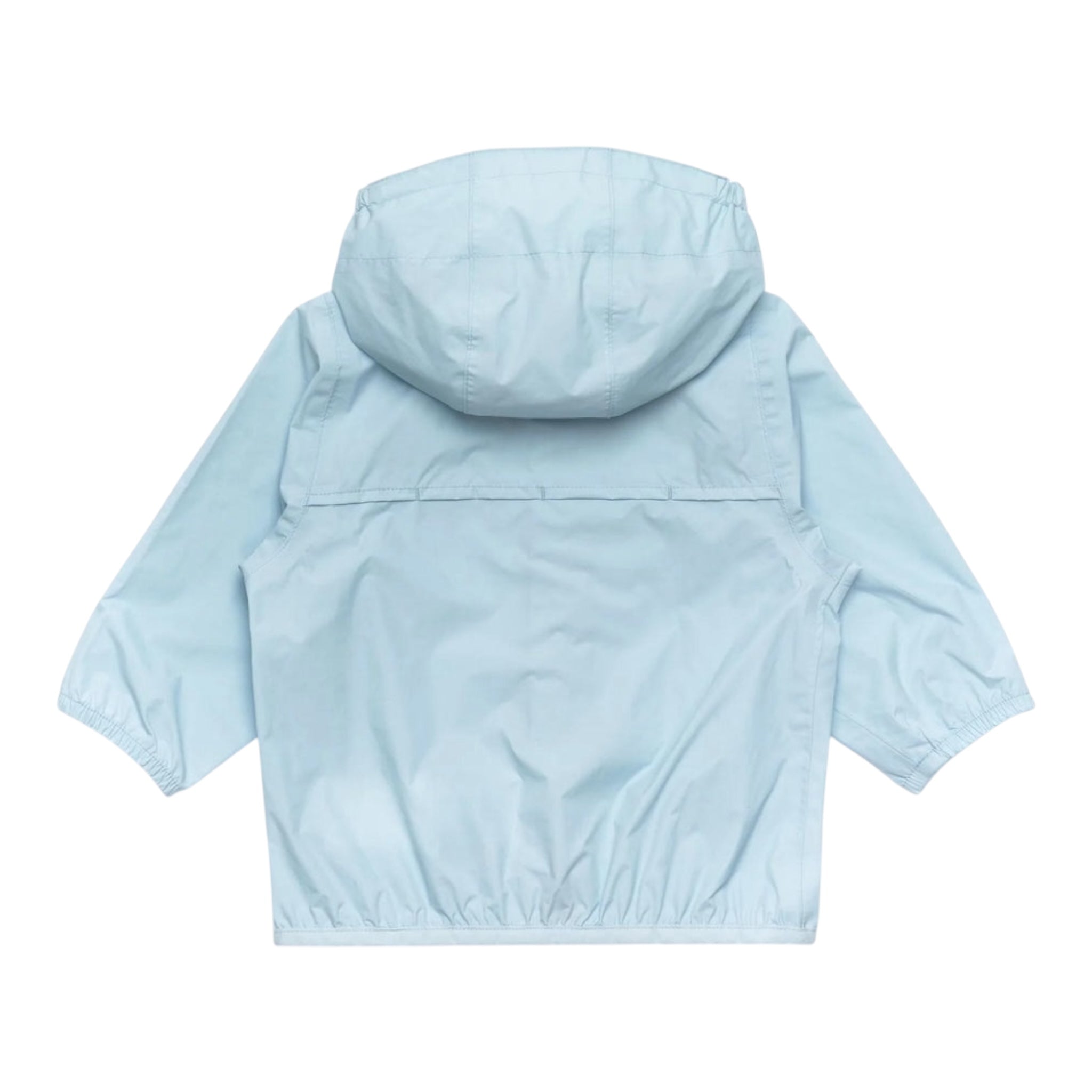 K-Way Giubbino Tinta Unita con Zip E Cappuccio per Neonato K2137XWXXXX AZZURRO K-WAY 