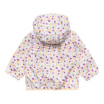 K-Way Giubbino Tinta Unita con Zip E Cappuccio per Neonata K2137YWXX BIANCO K-WAY 