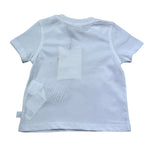 K-Way T-Shirt Girocollo Tinta Unita con Stampa per Neonato K2158JW BIANCO K-WAY 