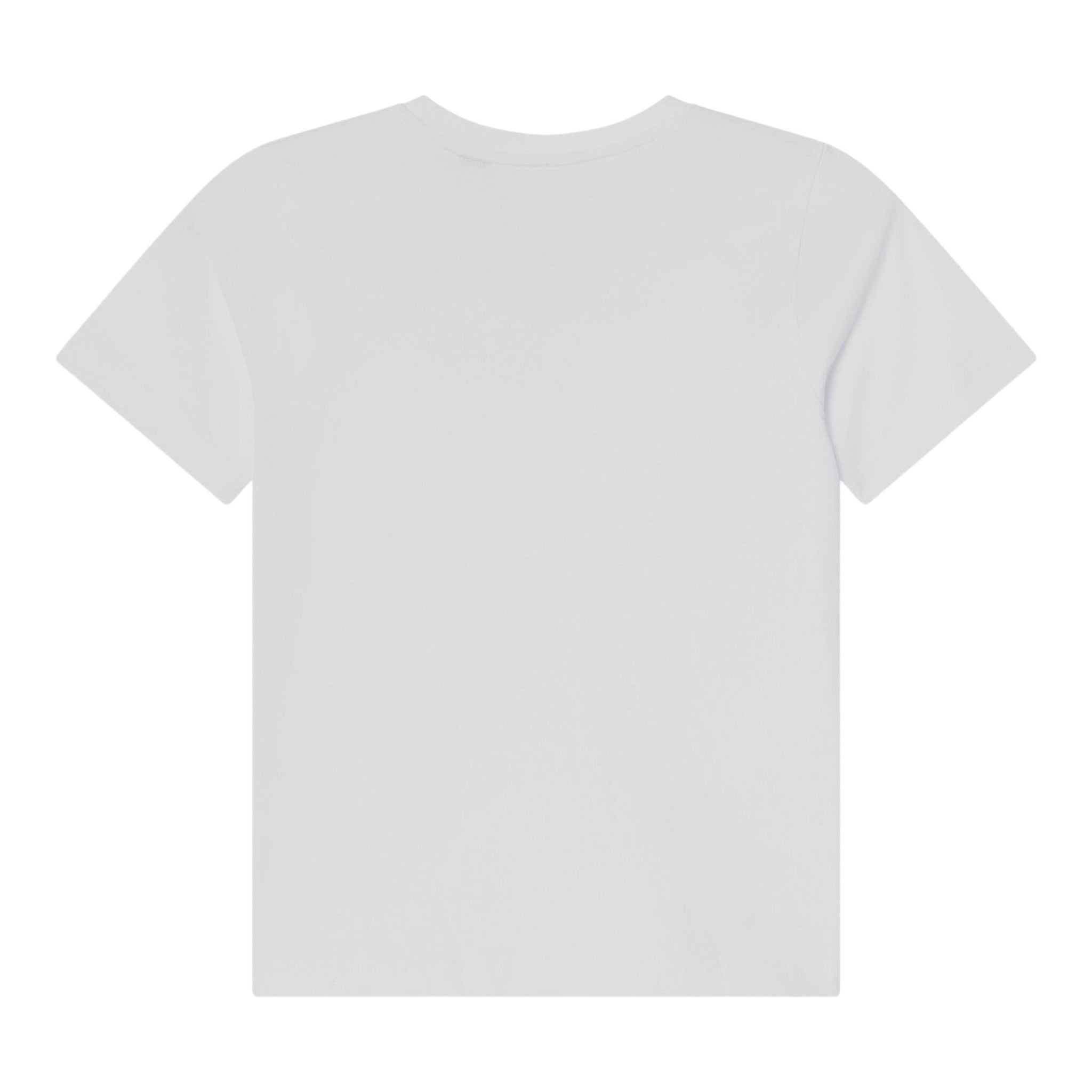 K-Way T-Shirt Girocollo tinta unita Cn Logo Bianco per Bambino K4114WWXXX BIANCO K-WAY 