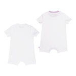 K-Way Set 2 Pagliaccetti Bicolore per Neonata K4124VWX BIANCO K-WAY 