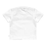 K-Way T-Shirt Girocollo Tinta Unita con Stampa per Neonato K4125MW BIANCO K-WAY 