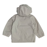 K-Way Giubbino Tinta Unita con Zip E Cappuccio per Neonato K41335WXN GRIGIO K-WAY 