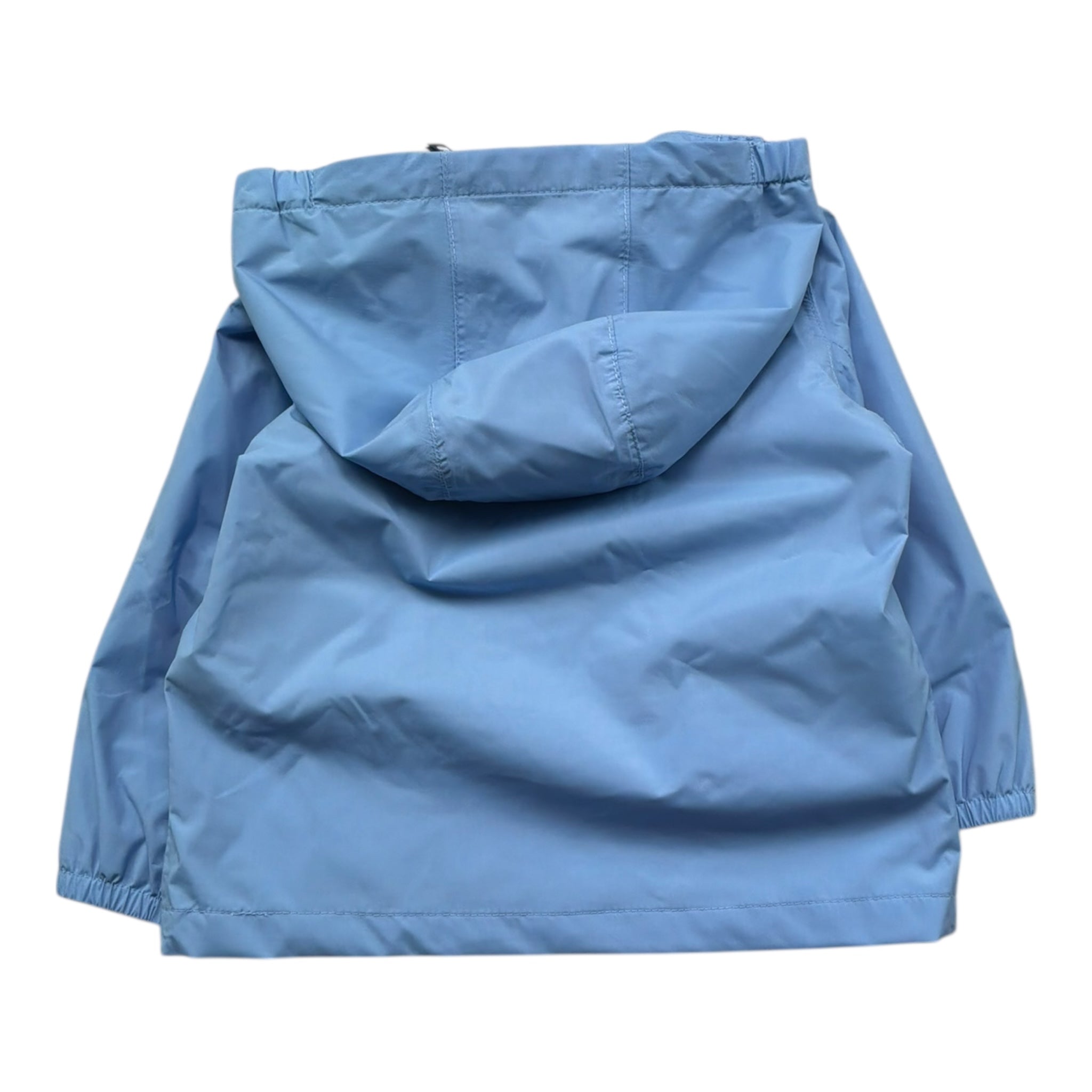 K-Way Giubbino Tinta Unita con Zip E Cappuccio per Neonato K4136IW AZZURRO K-WAY 