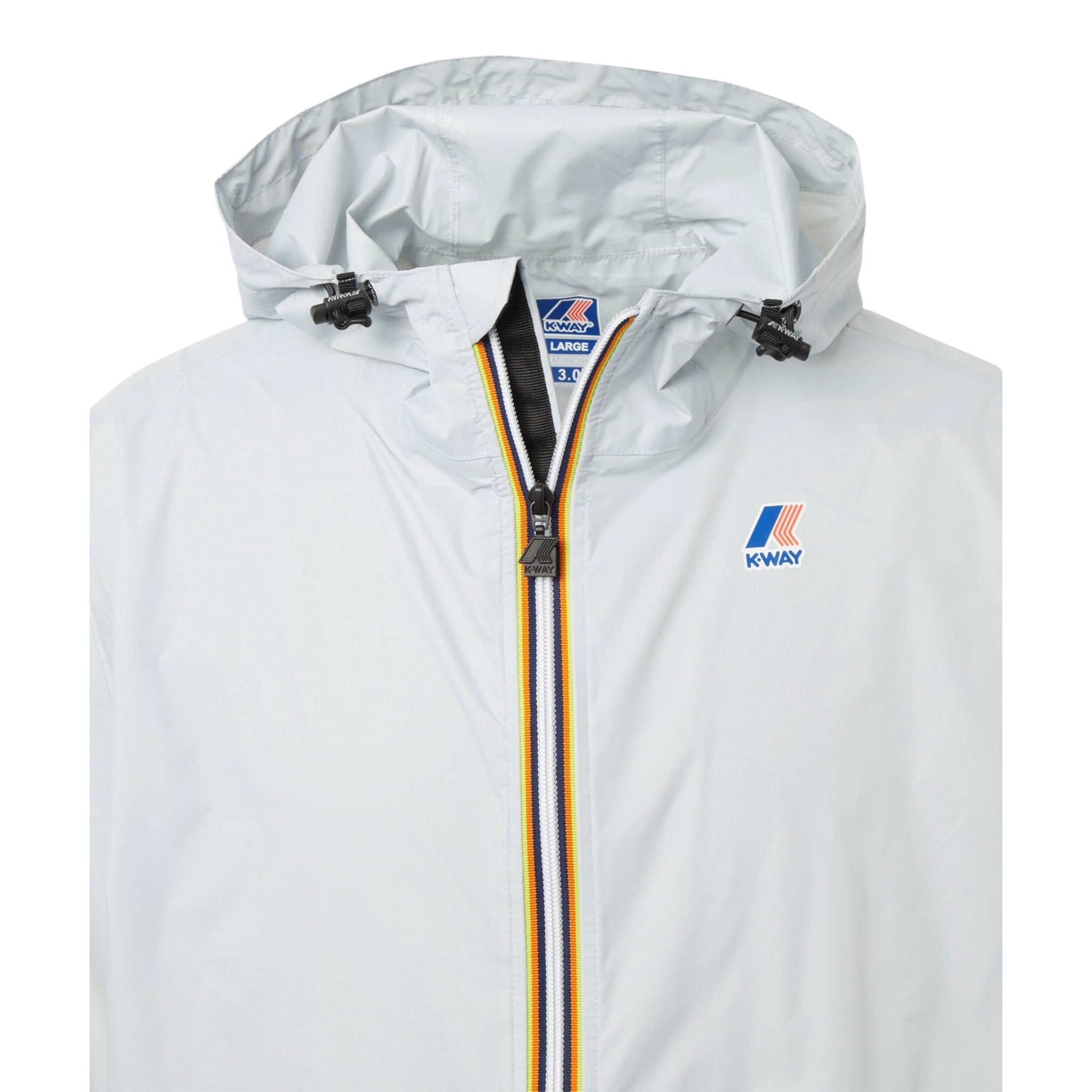 K-Way Giubbino Tinta Unita con Cappuccio per Bambino K61336WOXXXX TORTORA K-WAY 