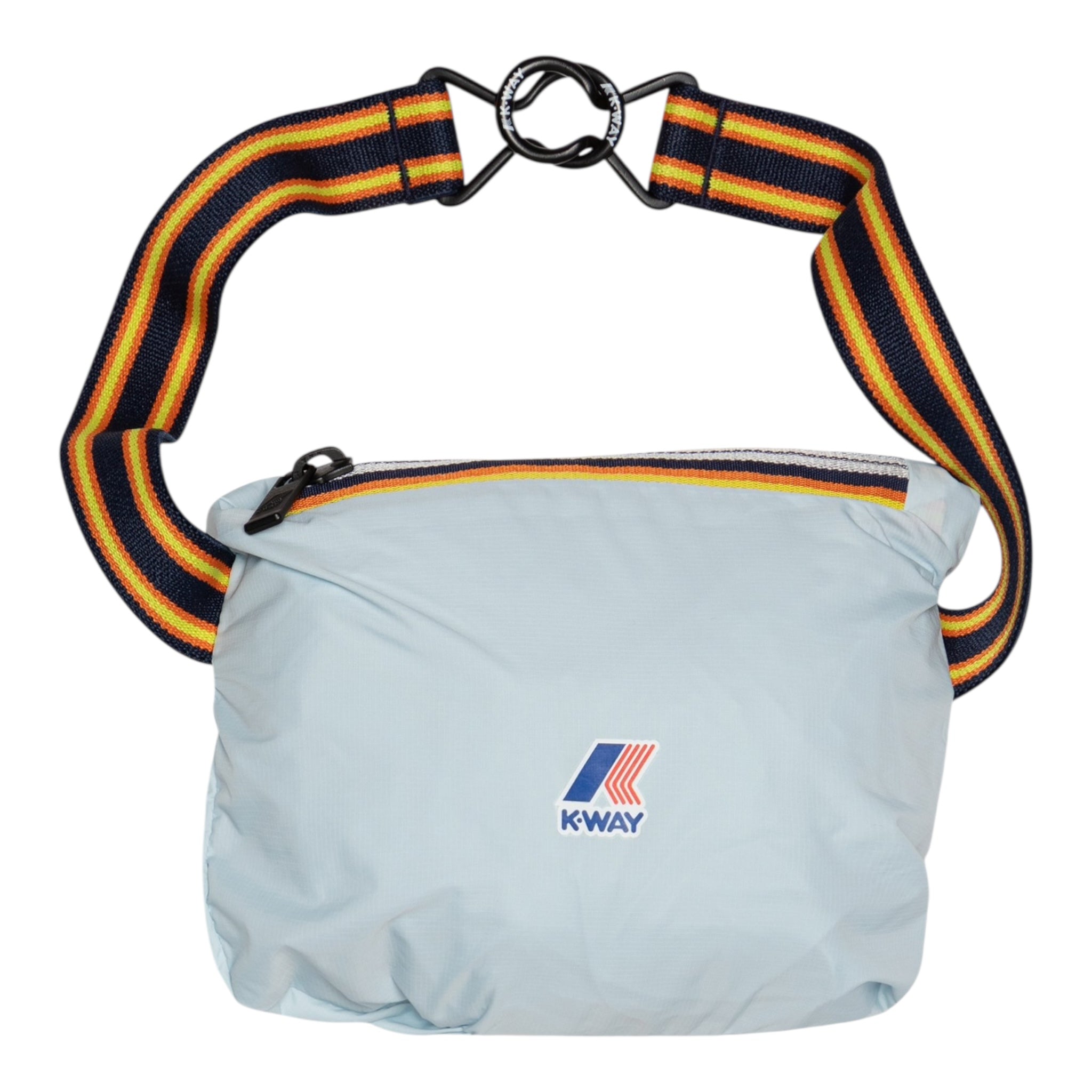 K-Way Giubbino Tinta Unita con Cappuccio per Bambino K61336WX AZZURRO K-WAY 
