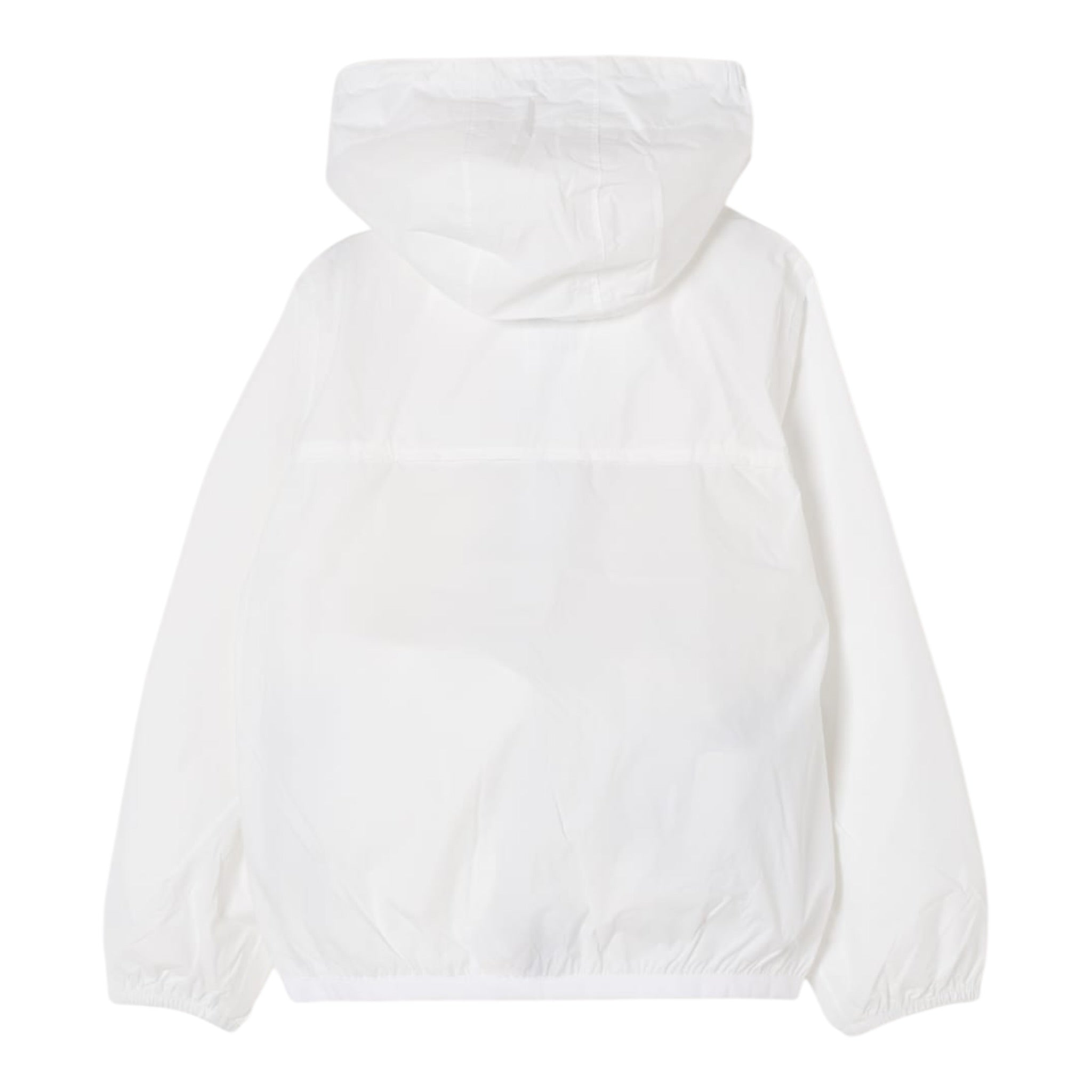 K-Way Giubbino Tinta Unita con Cappuccio per Bambina K61336WXXXX BIANCO K-WAY 