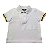 K-Way Polo Mezza Manica Tinta Unita per Neonato K71374W BIANCO K-WAY 