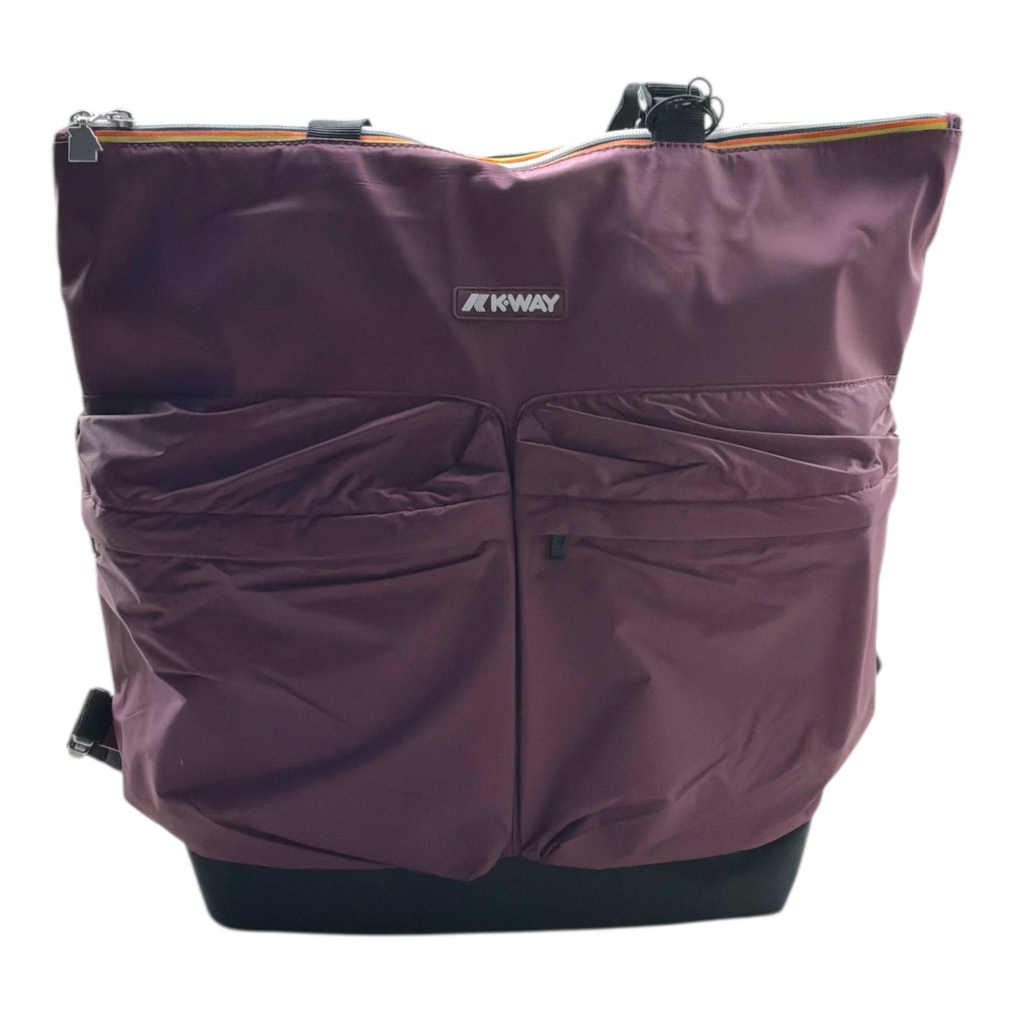 K-Way Borsa Tinta Unita con Bretelle per Bambina K71377W VINACCIA K-WAY 