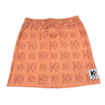 Kappa Gonna Tinta Unita Logata per Bambina 3746GF00033 PESCA KAPPA 