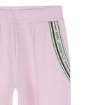 Karl Lagerfeld Pantalone Tuta Tinta Unita con Logo per Bambina Z30451 ROSA KARL LAGERFELD 