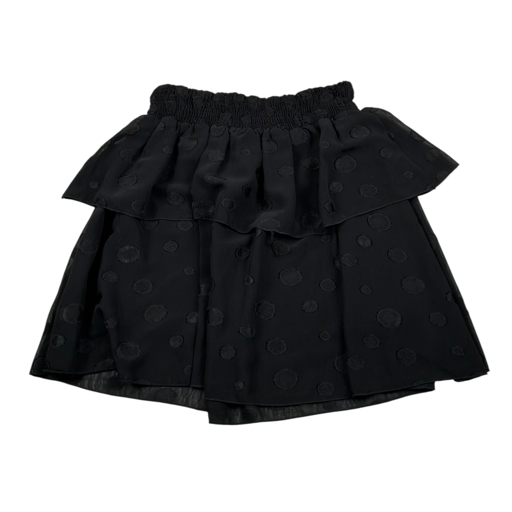 Kocca Gonna Tinta Unita con Elastico In Vita per Bambina BARDO NERO Kocca 