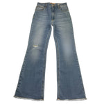 Kocca Jeans Tinta Unita Modello Zampa per Bambina OKIKA AZZURRO Kocca 