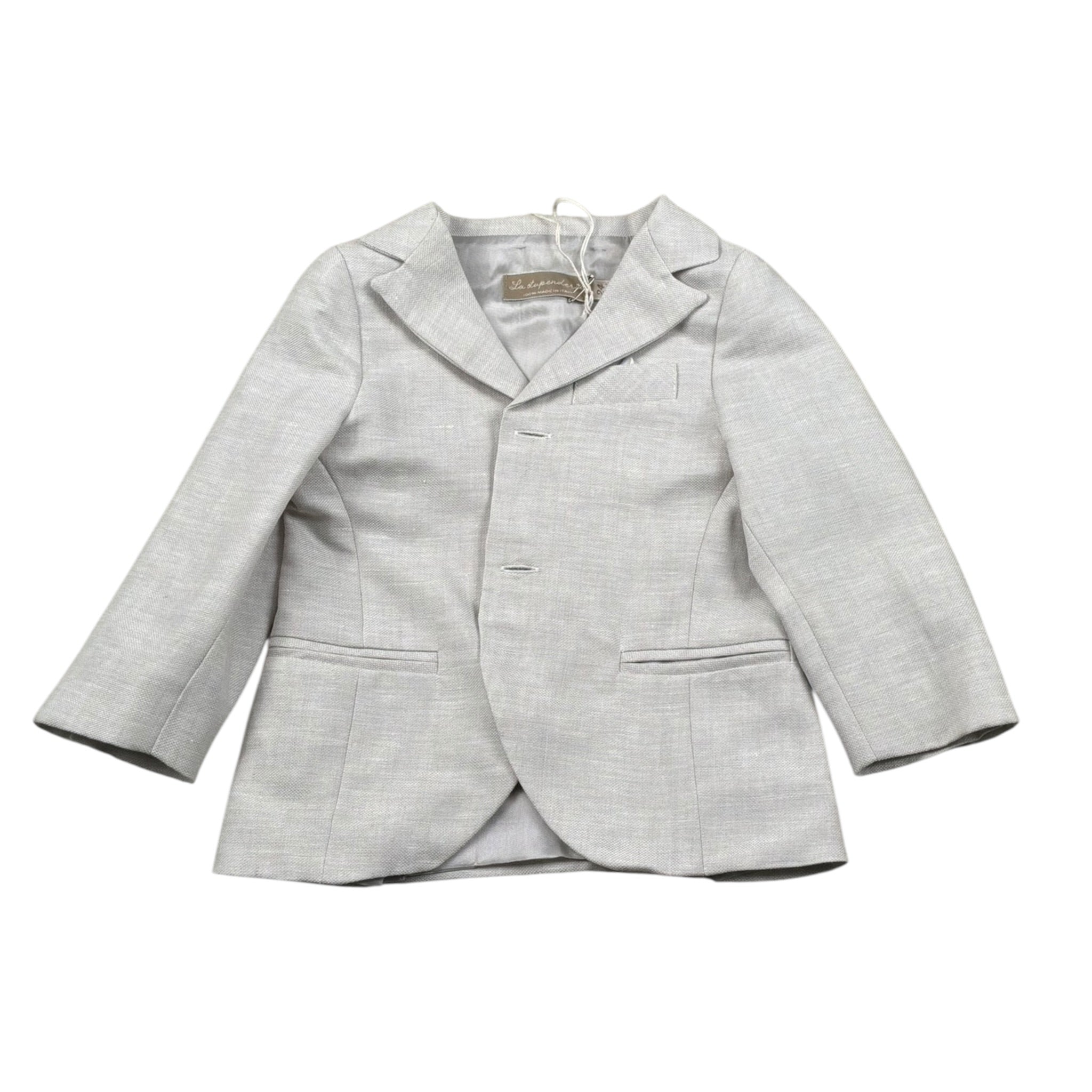 La Stupenderia Giacca tinta unita Beige per Neonato CJGH71 BEIGE LA STUPENDERIA 
