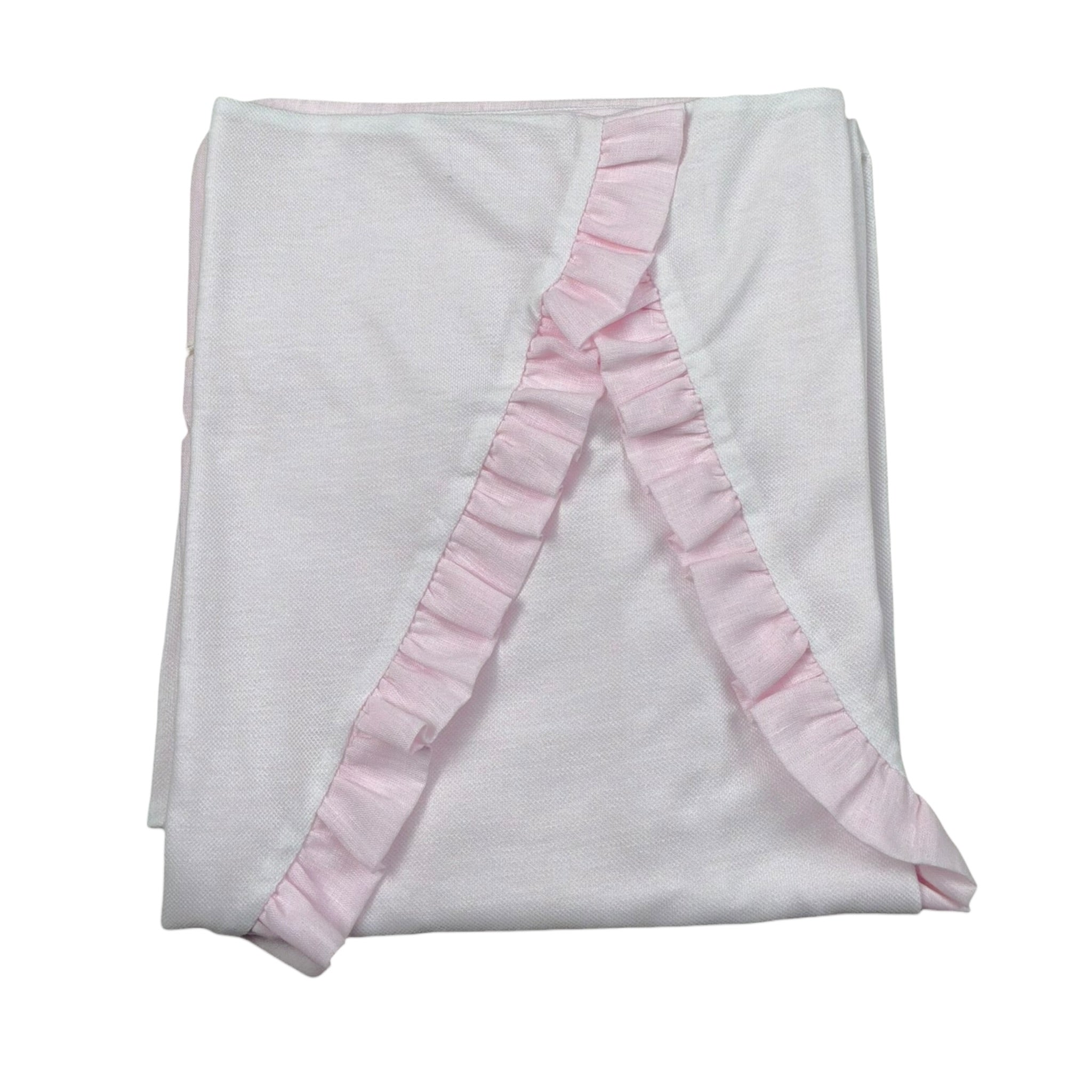 La Stupenderia Coperta tinta unita con Applicazioni Rosa per Neonata TBC050 ROSA LA STUPENDERIA 