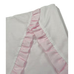 La Stupenderia Coperta tinta unita con Applicazioni Rosa per Neonata TBC050 ROSA LA STUPENDERIA 