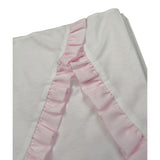 La Stupenderia Coperta tinta unita con Applicazioni Rosa per Neonata TBC050 ROSA LA STUPENDERIA 